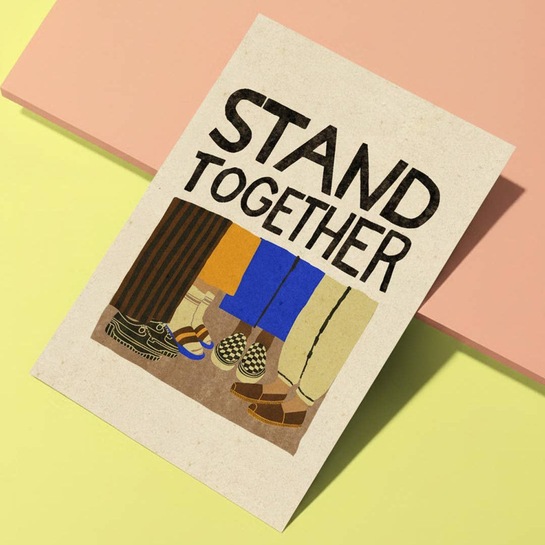 Stand Together | Postcard