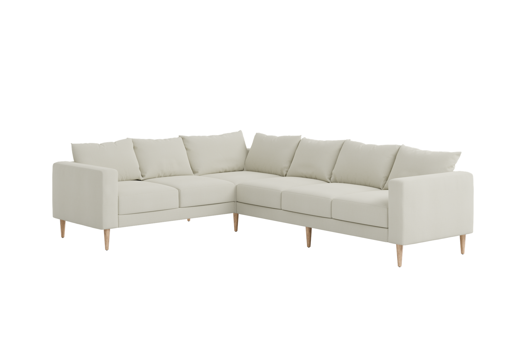 The Essential Corner Sectional | 6 Seat | Upcycled Poly