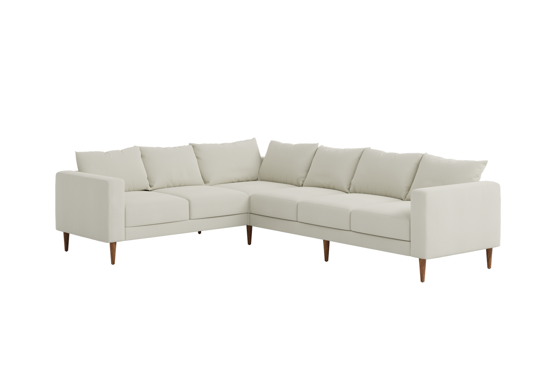 The Essential Corner Sectional | 6 Seat | Upcycled Poly