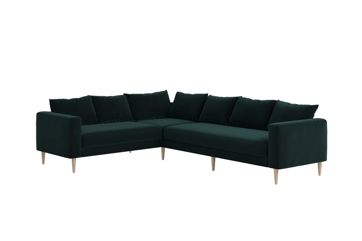 The Essential Corner Sectional | 6 Seat | Upcycled Poly