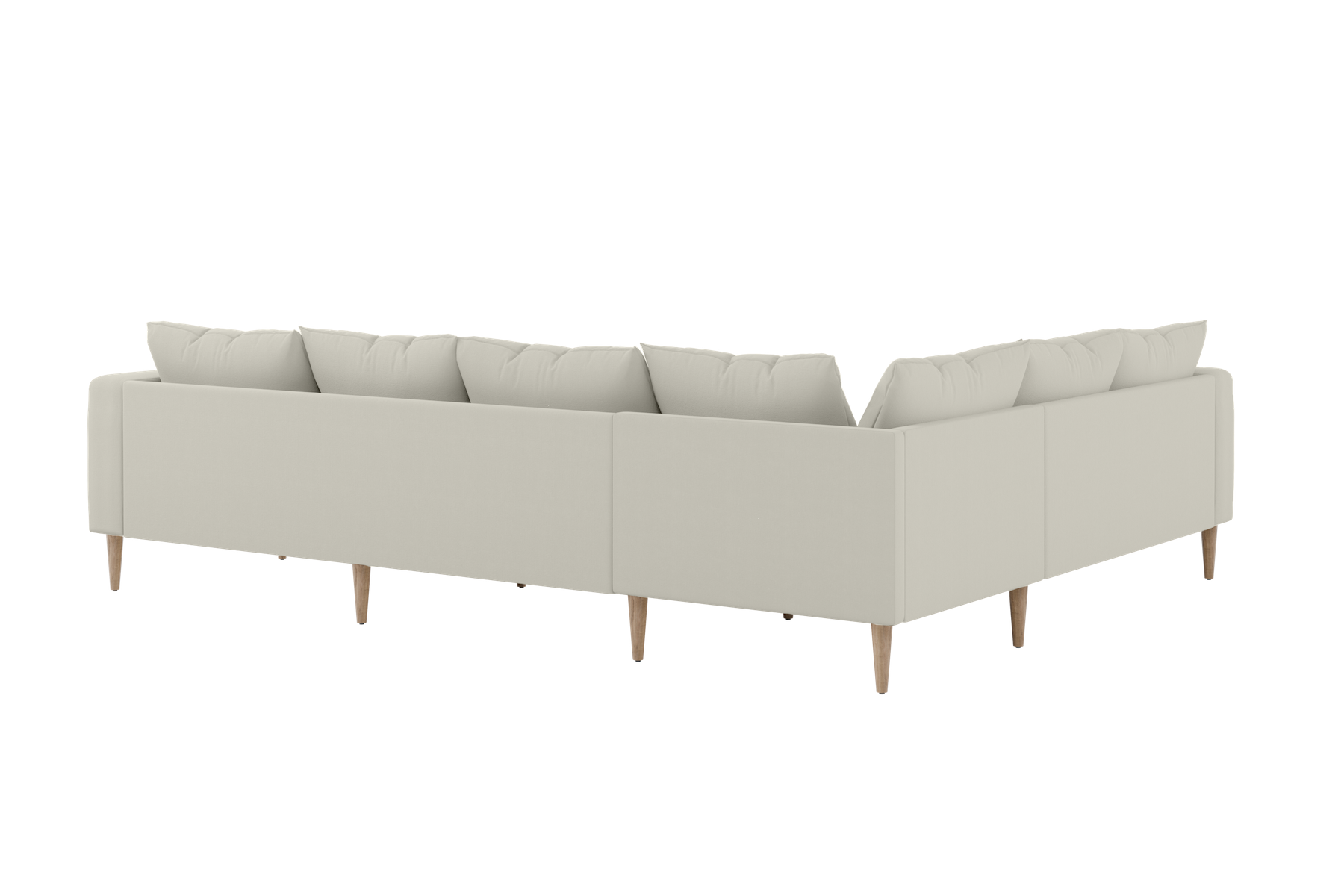 The Essential Corner Sectional | 6 Seat | Upcycled Poly