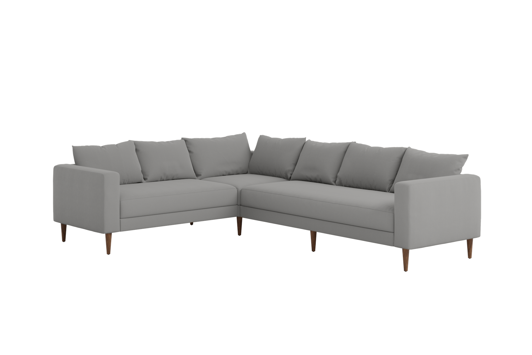 The Essential Corner Sectional | 6 Seat | Upcycled Poly
