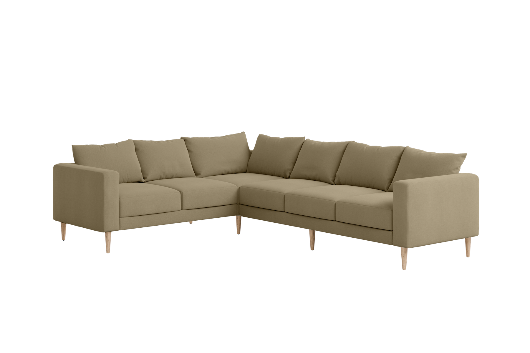 The Essential Corner Sectional | 6 Seat | Upcycled Poly