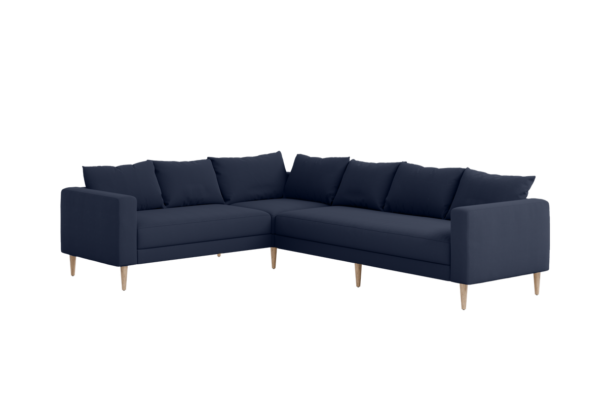 The Essential Corner Sectional | 6 Seat | Upcycled Poly