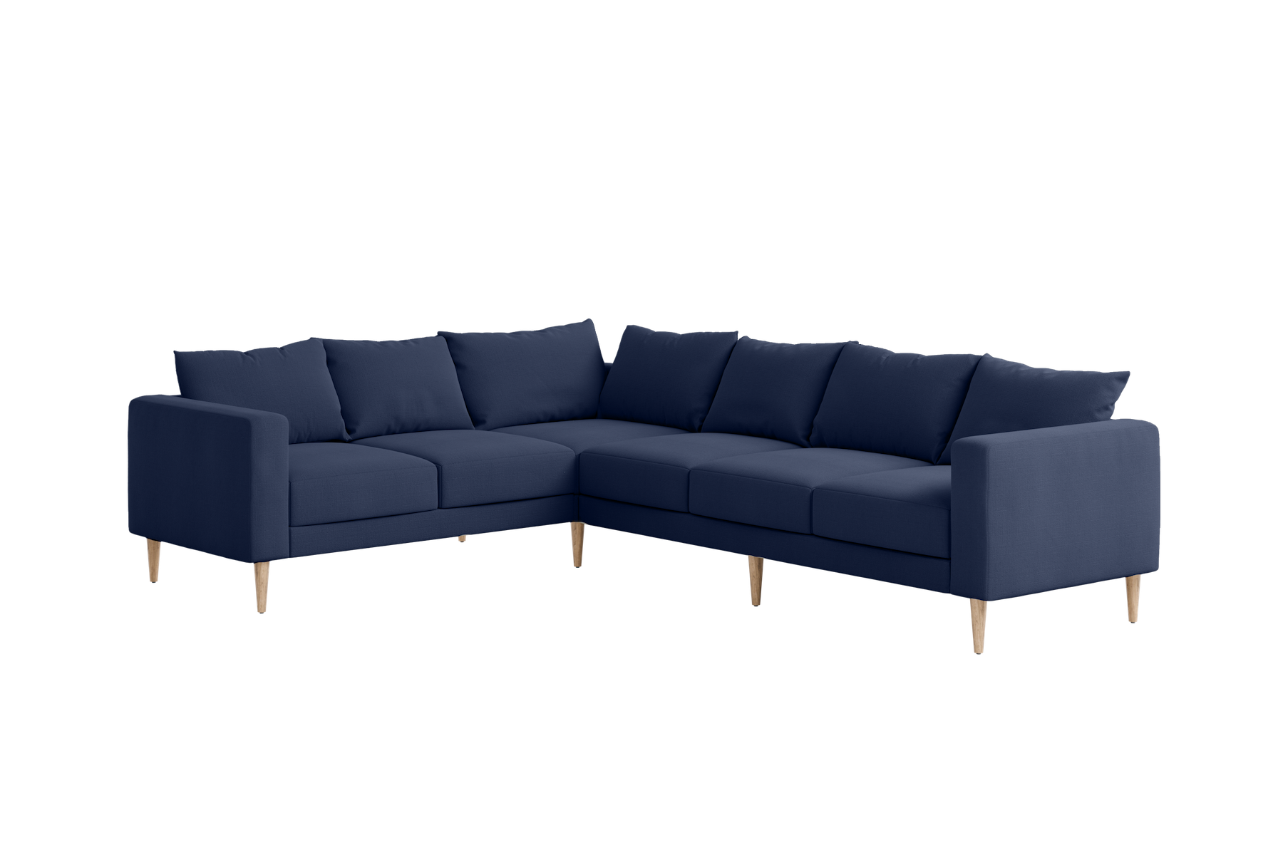 The Essential Corner Sectional | 6 Seat | Upcycled Poly