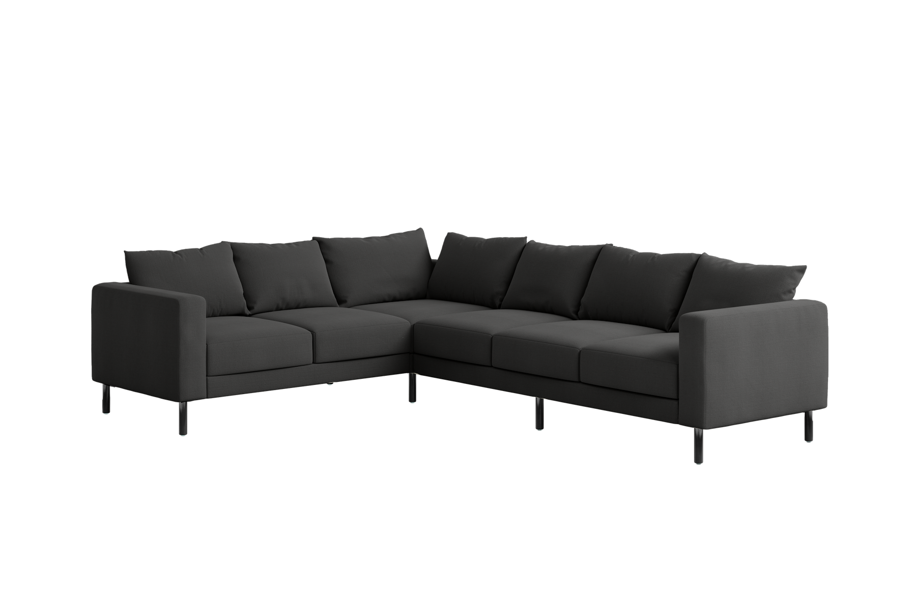 The Essential Corner Sectional | 6 Seat | Upcycled Poly