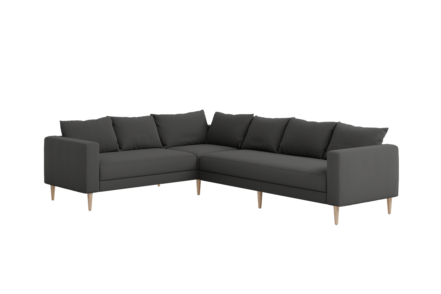 The Essential Corner Sectional | 6 Seat | Upcycled Poly