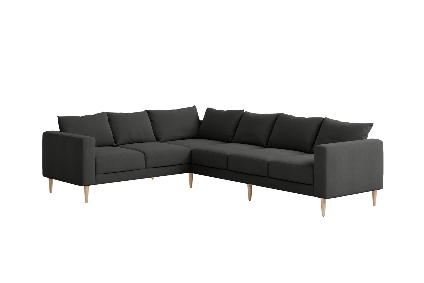 The Essential Corner Sectional | 6 Seat | Upcycled Poly