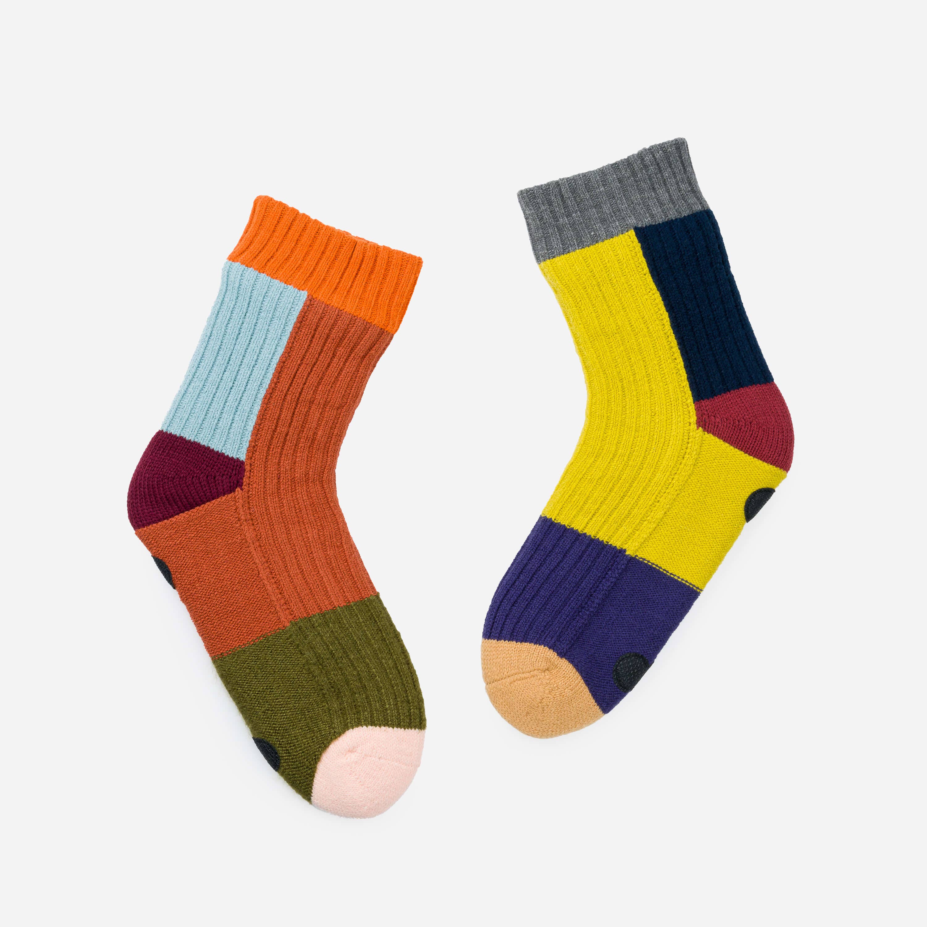Mismatch House Socks | Desert | L/XL