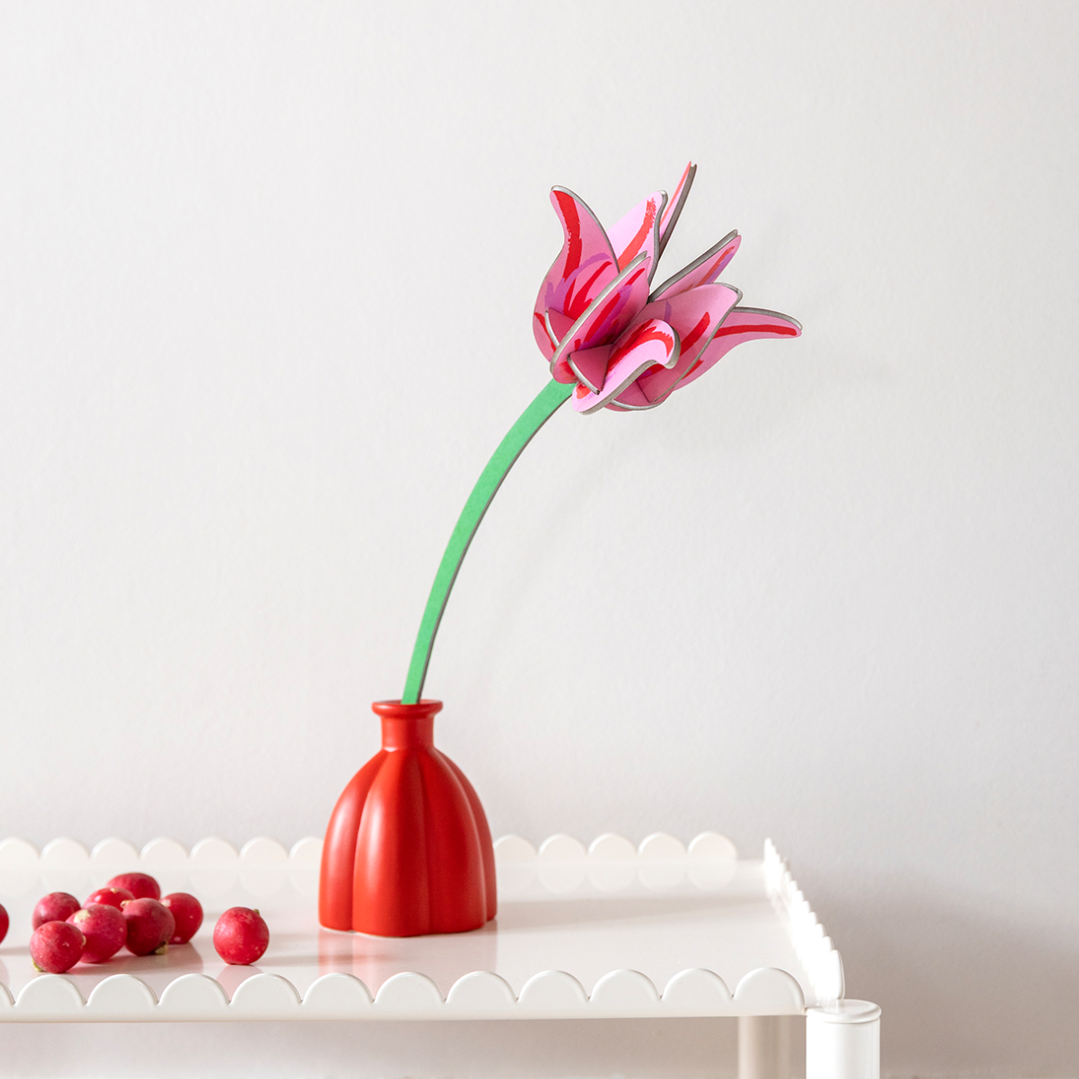 3D Flower | Pink Tulip