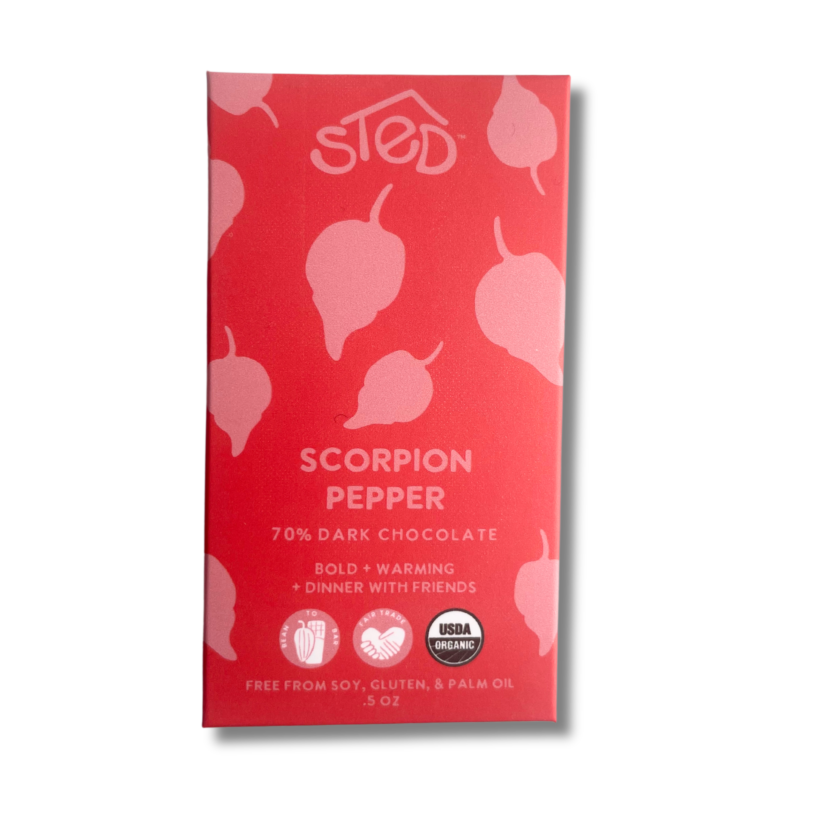 Mini Scorpion Pepper Chocolate Bar