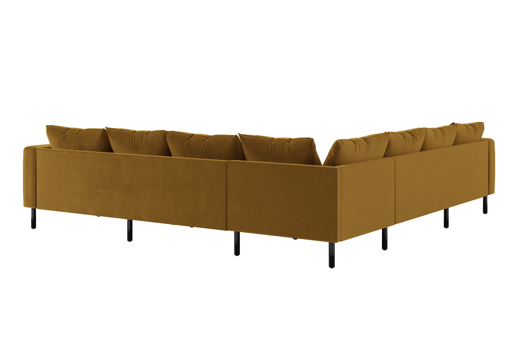 The Essential Corner Sectional | 7 Seat | Recycled Velvet