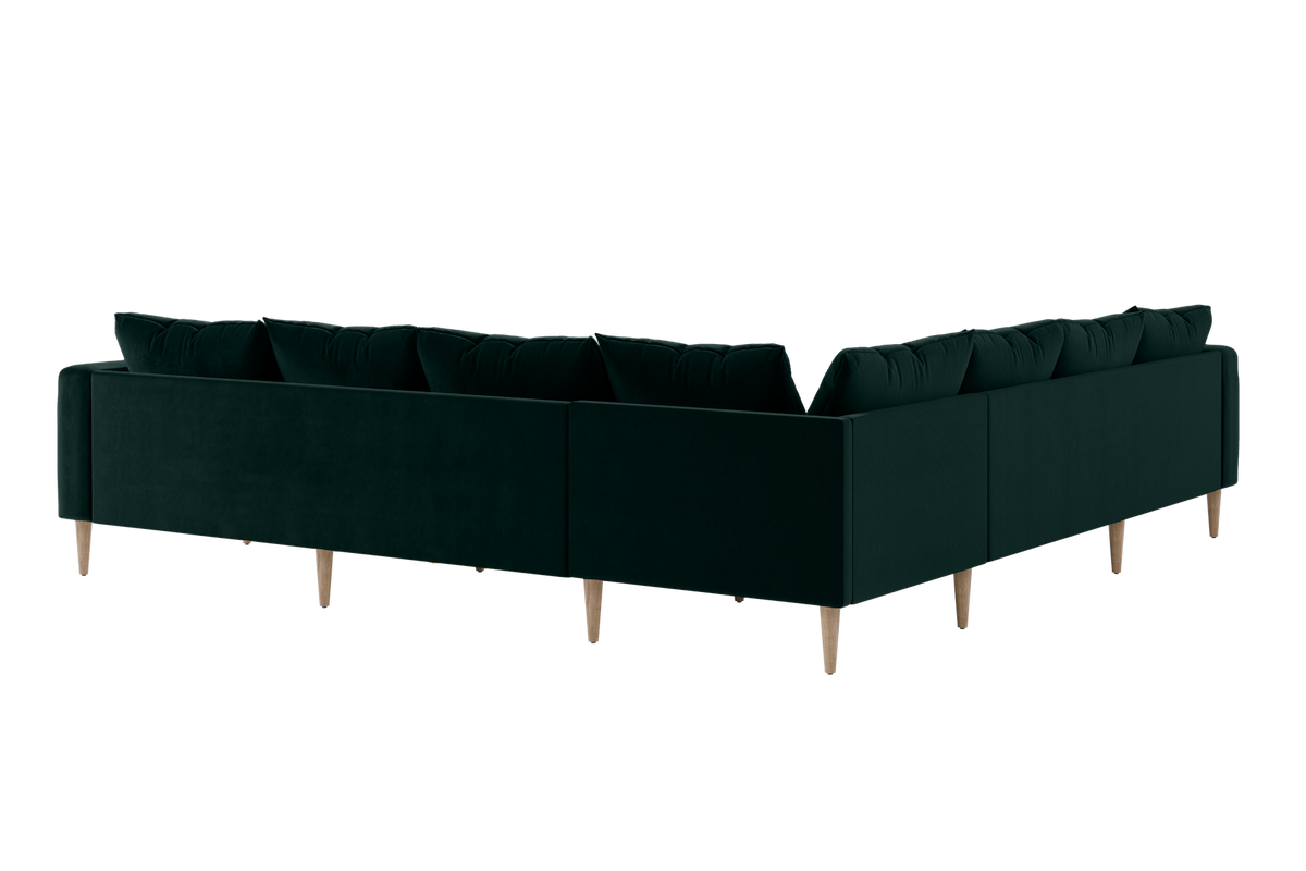 The Essential Corner Sectional | 7 Seat | Recycled Velvet