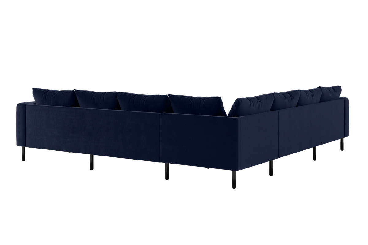 The Essential Corner Sectional | 7 Seat | Recycled Velvet