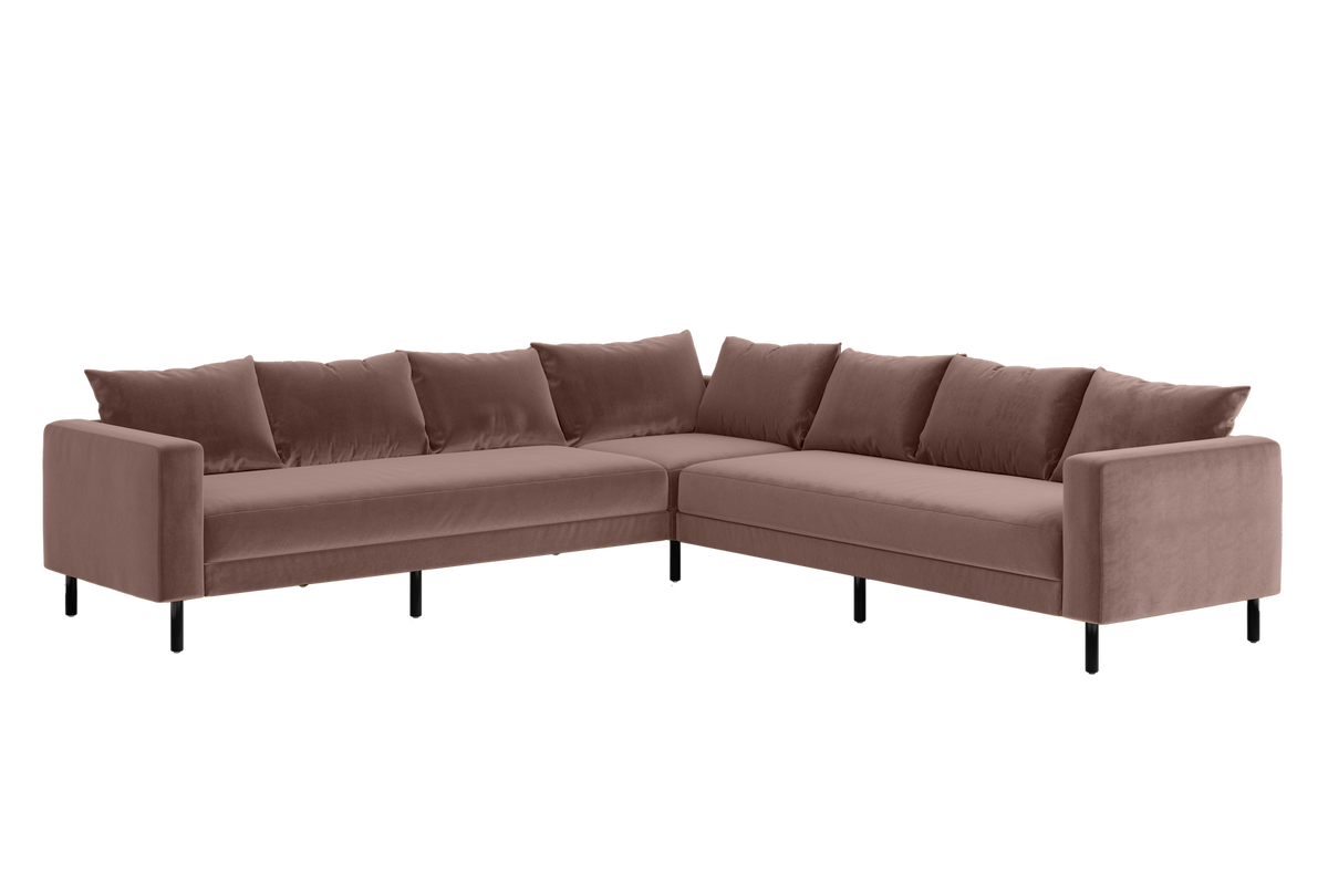 The Essential Corner Sectional | 7 Seat | Recycled Velvet