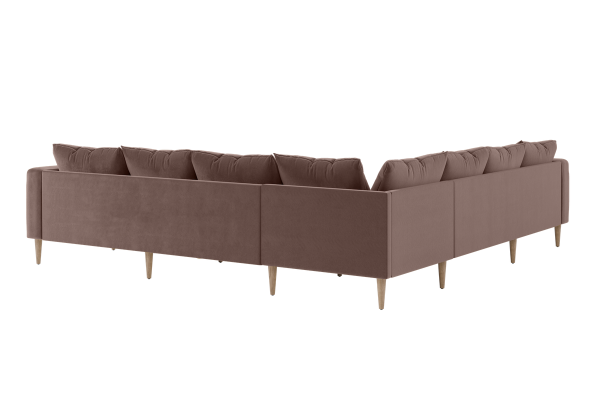 The Essential Corner Sectional | 7 Seat | Recycled Velvet