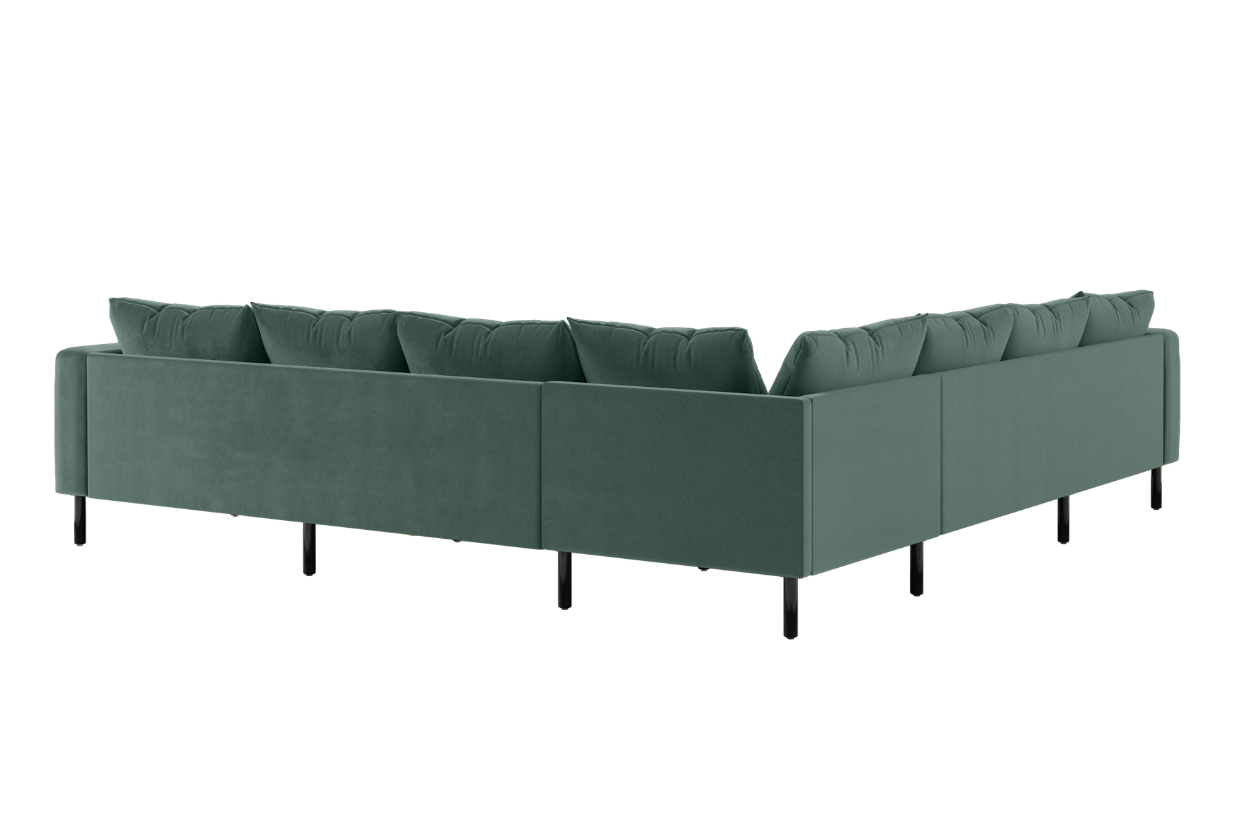 The Essential Corner Sectional | 7 Seat | Recycled Velvet