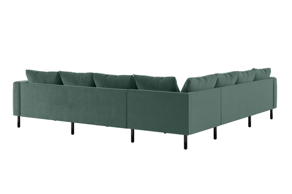 The Essential Corner Sectional | 7 Seat | Recycled Velvet