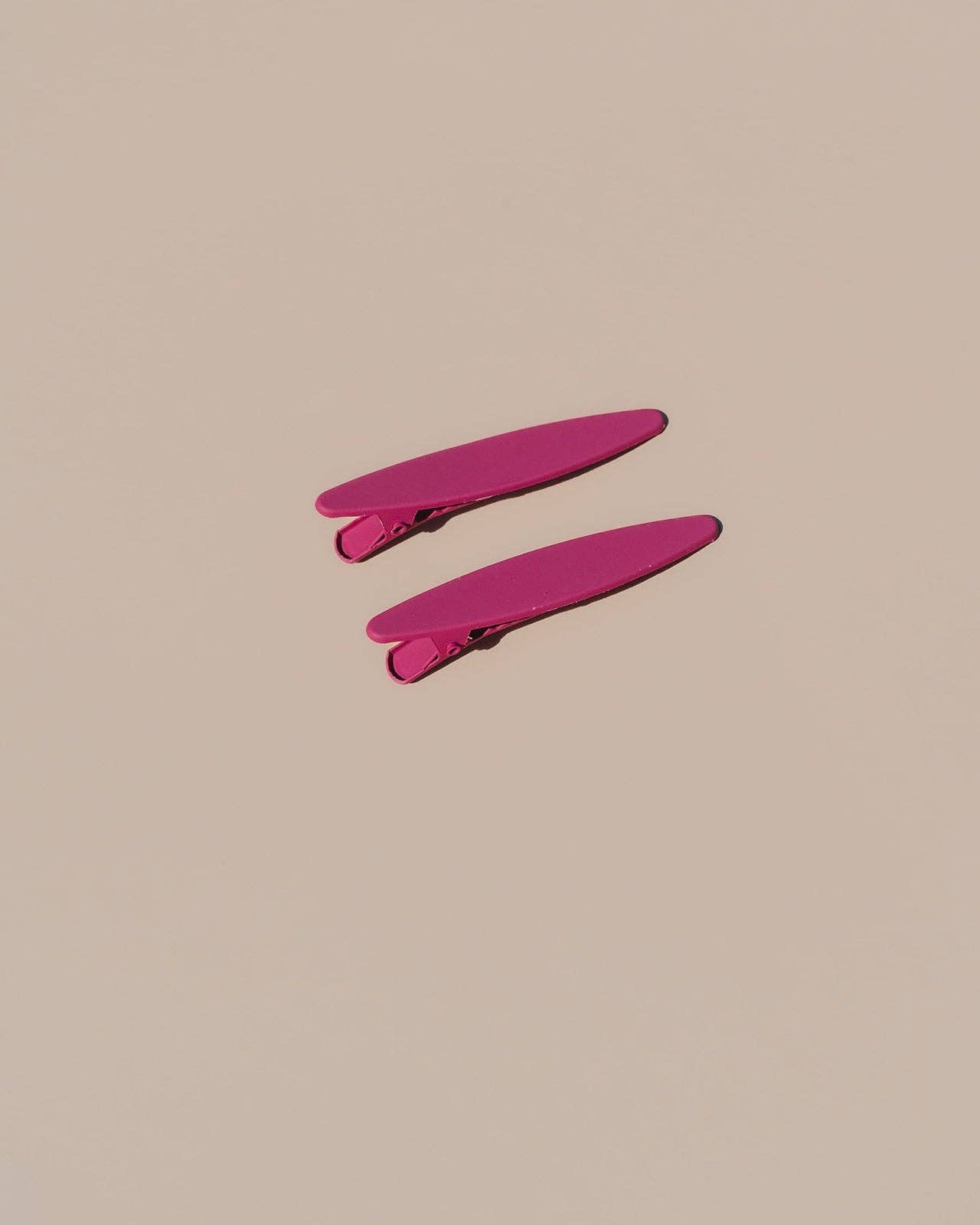 Celine Hair Clips | Plum