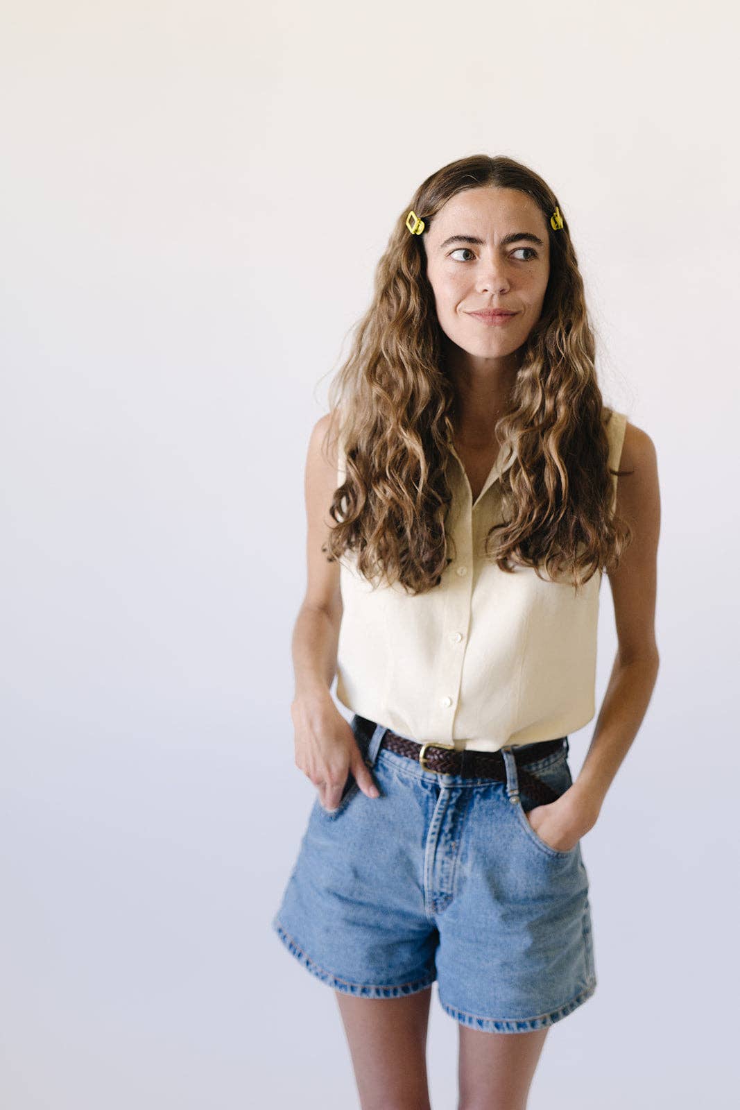 Rio Hair Clips | Butter Olive