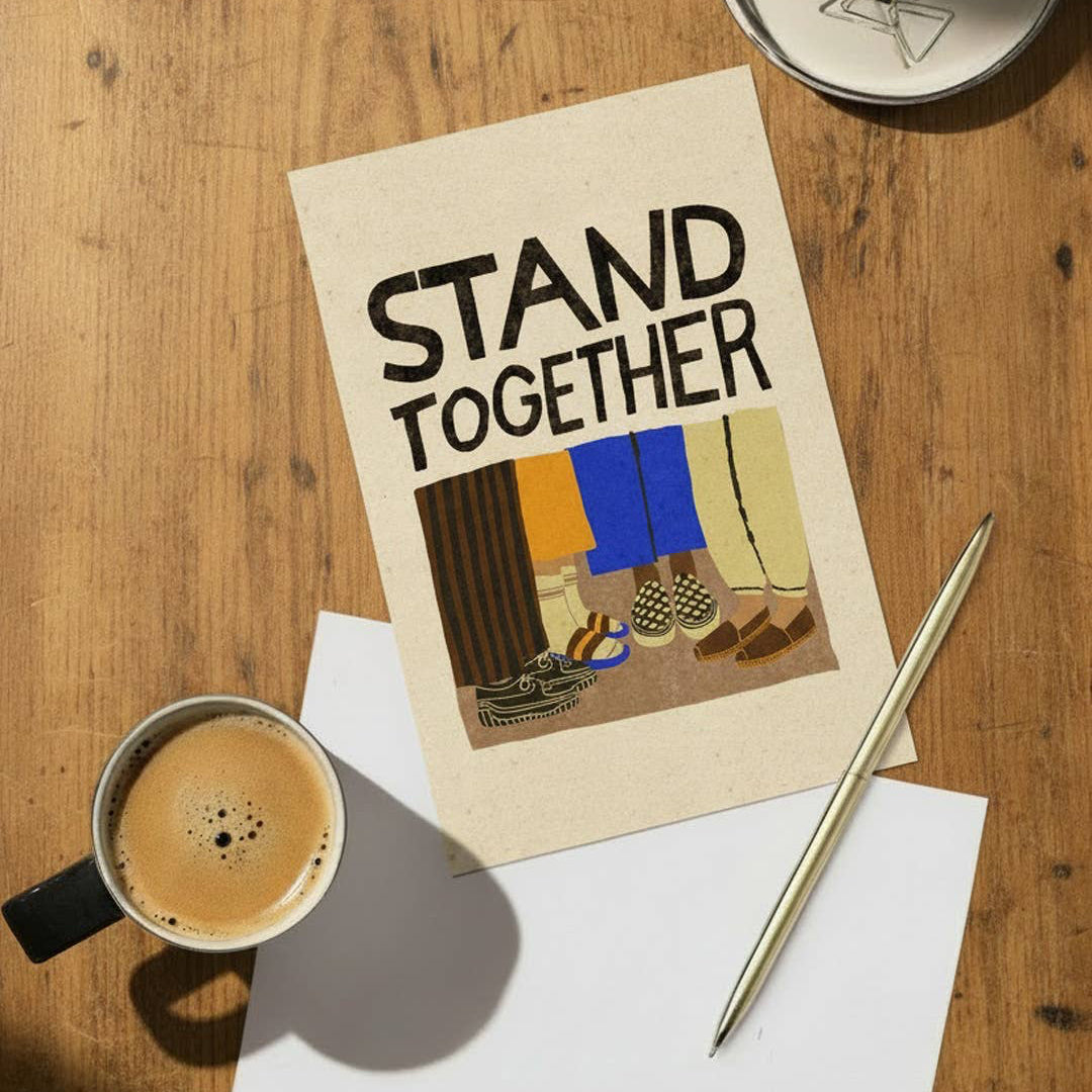 Stand Together | Postcard