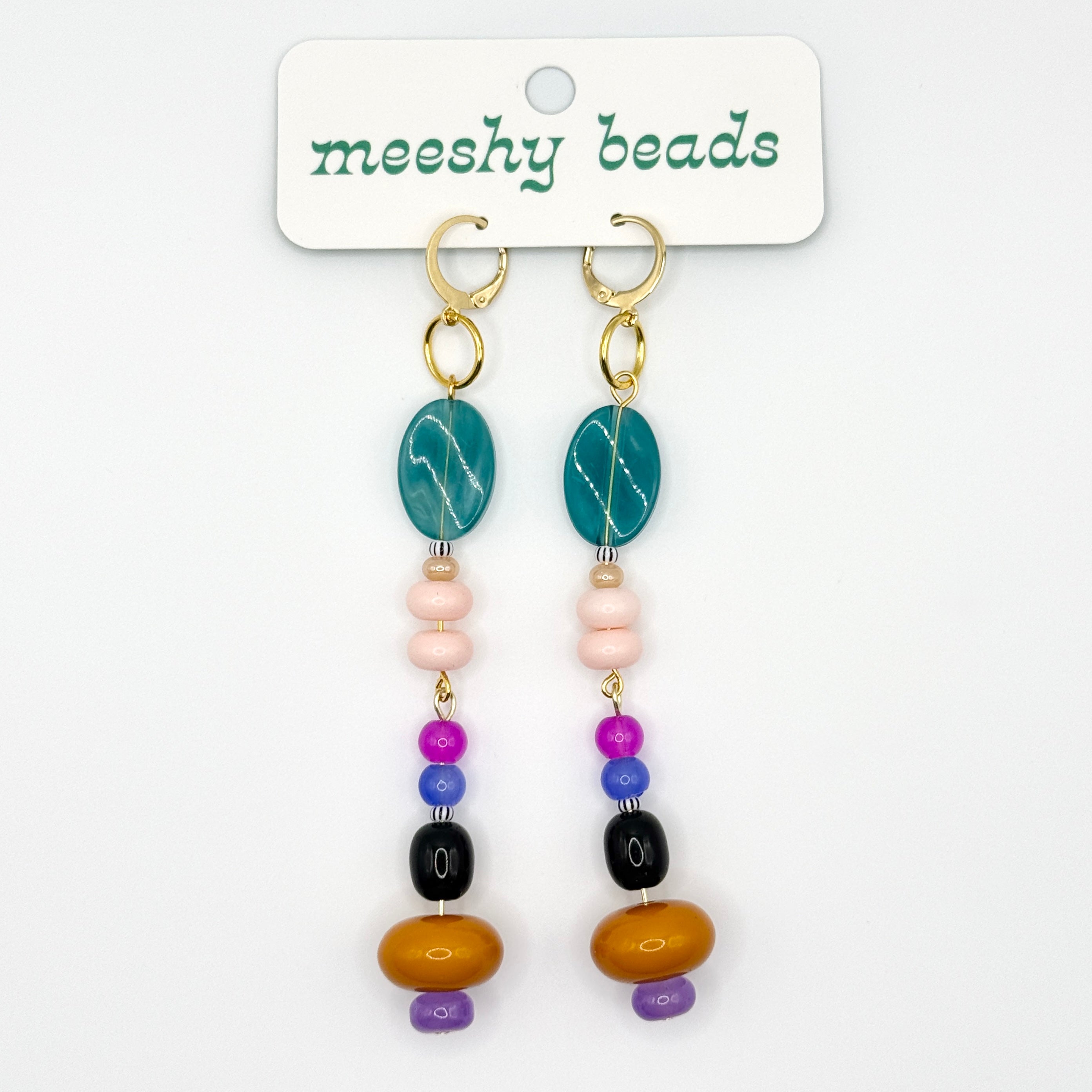 Beaded Dangle Earrings