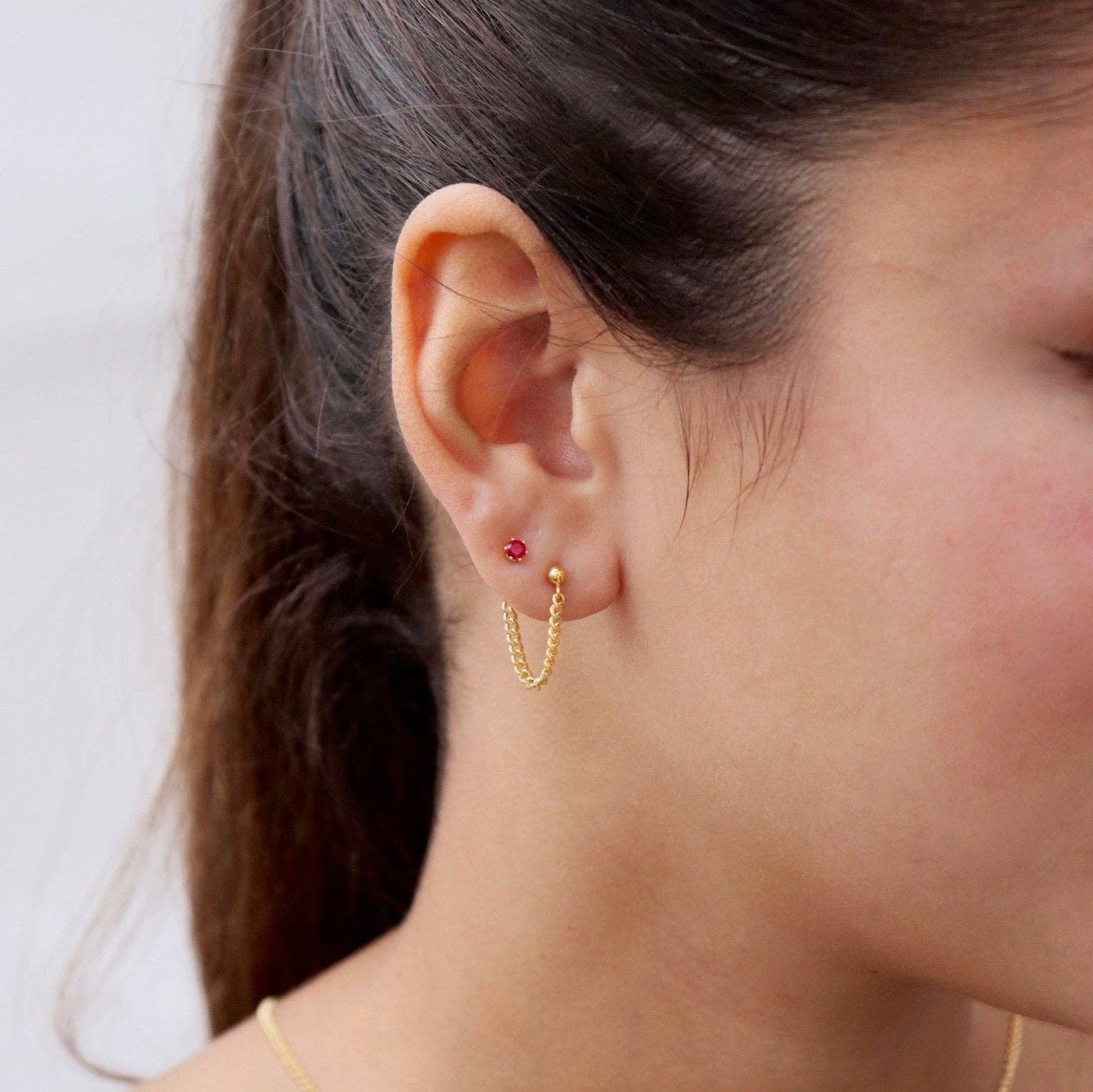 La Mer Studs | 14k Gold Fill