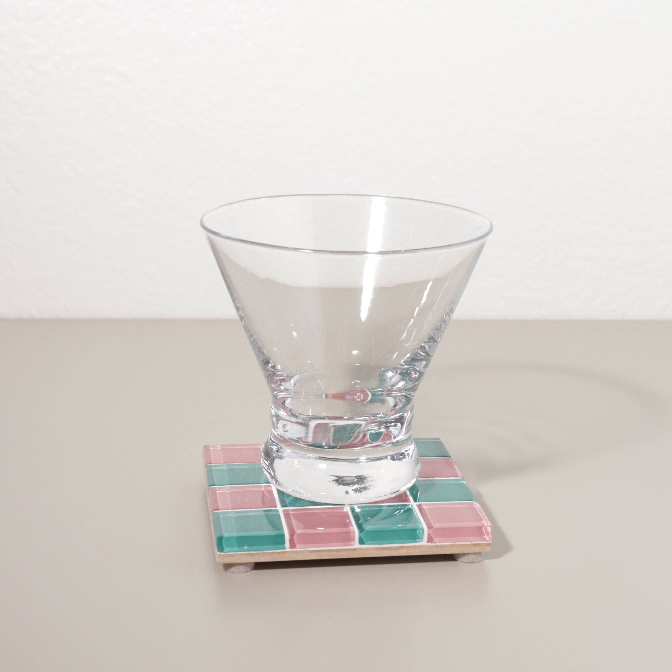 Glass Tile Coaster | Sour Watermelon