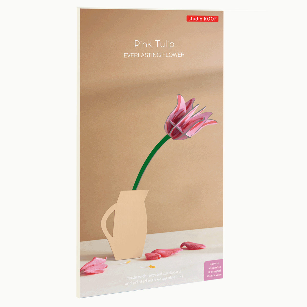 3D Flower | Pink Tulip