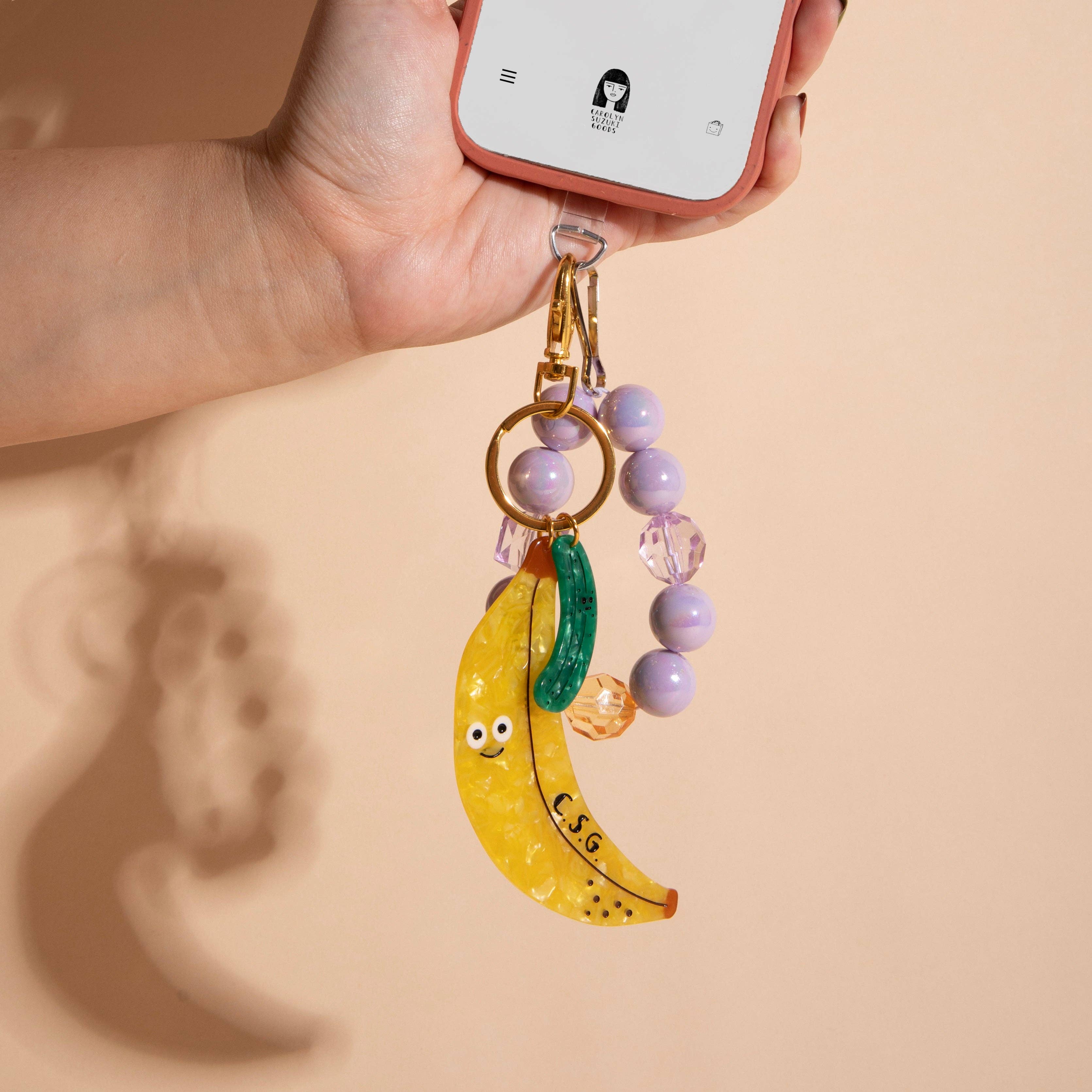 Pickle + Banana Charm