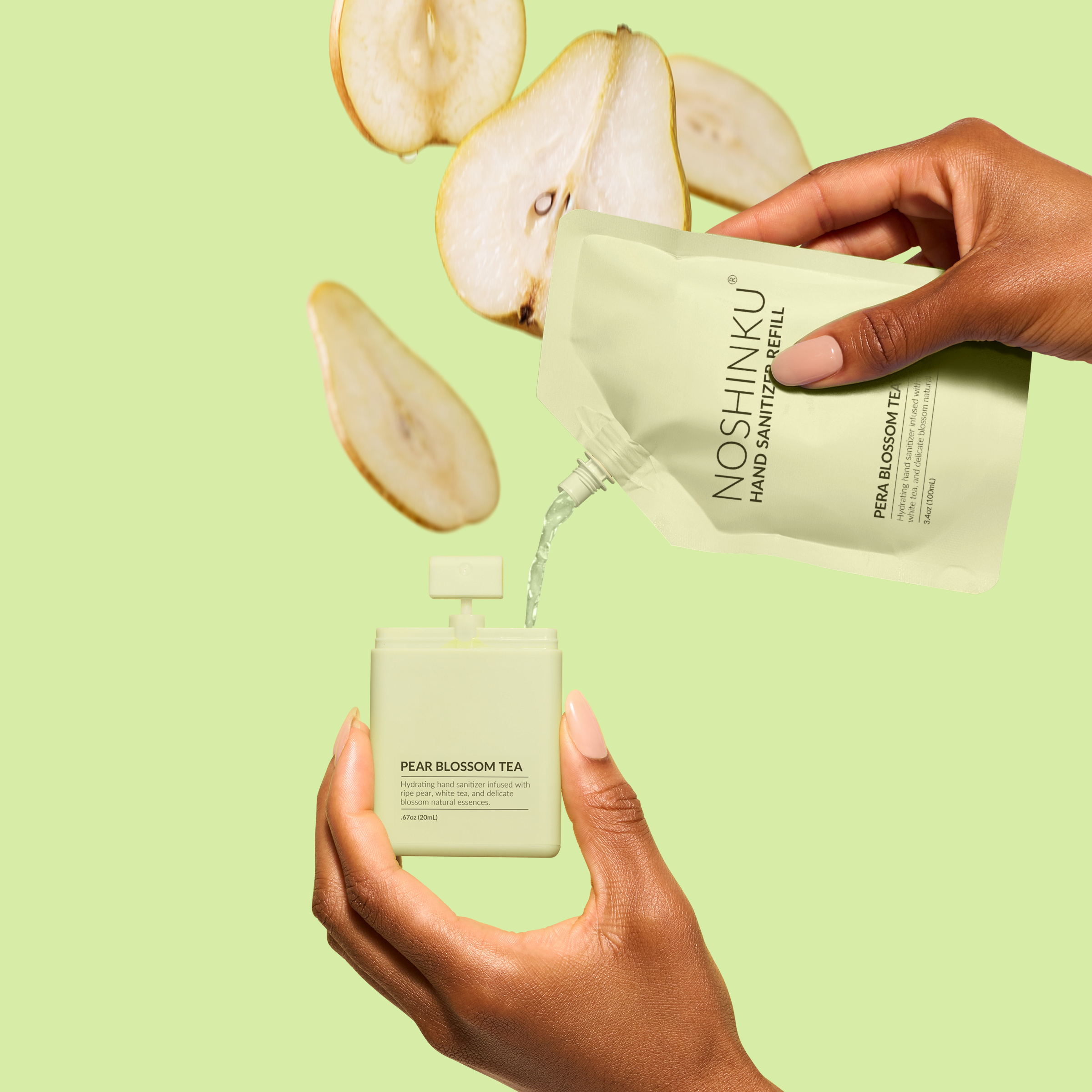 Noshinku Sanitizer Pocket Sprayer | Pear Blossom Tea