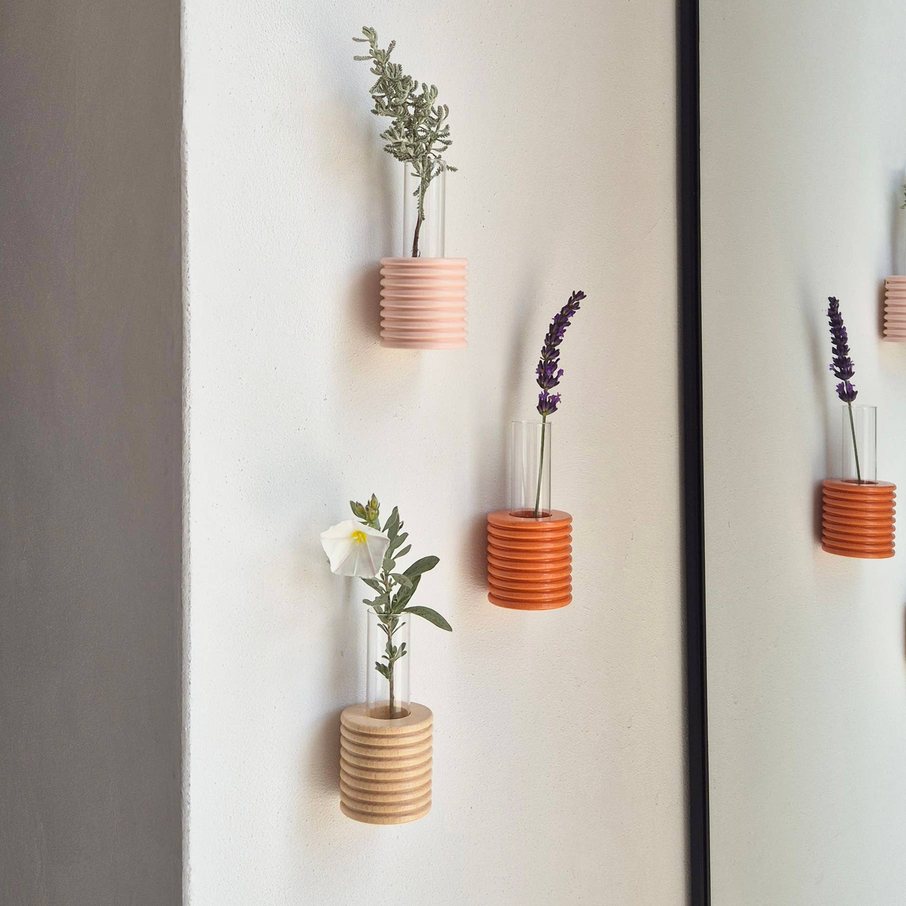 Ribble Wall Vase | Pink