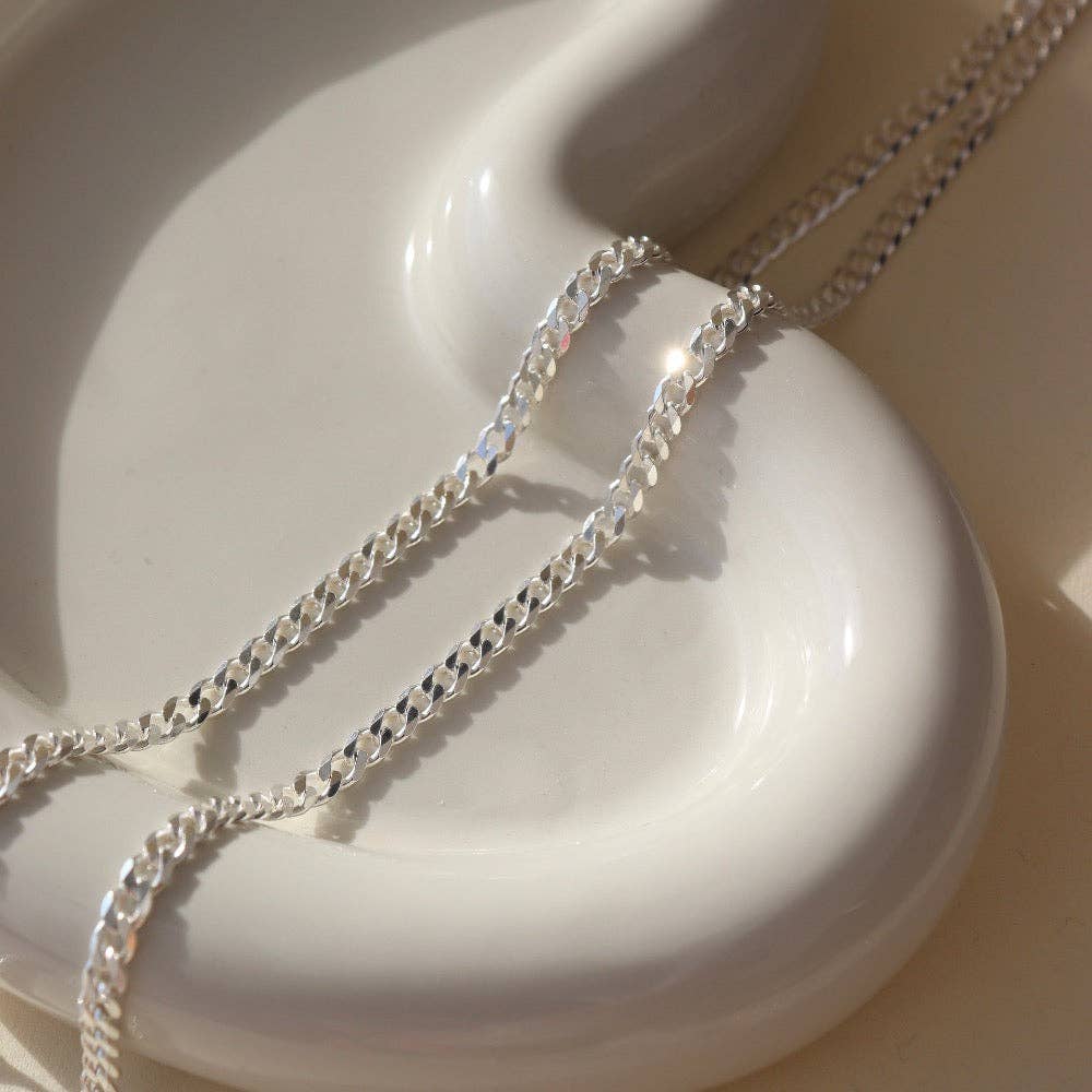 Carter Chain Necklace | Sterling Silver