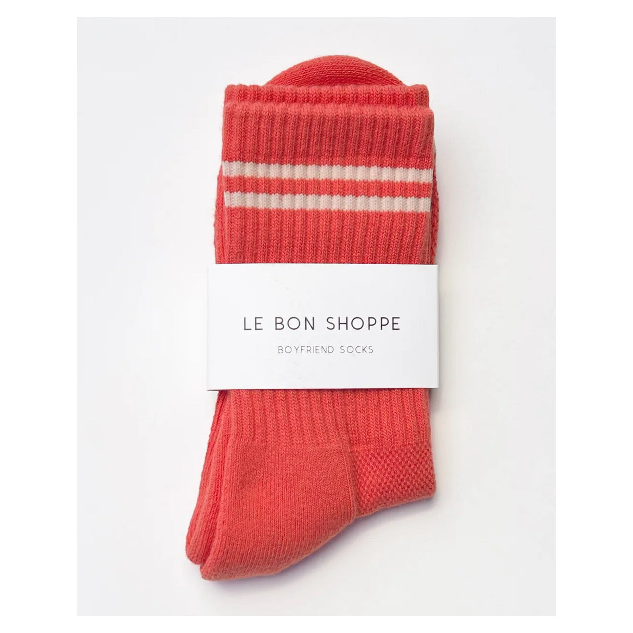 Boyfriend Socks | Coral