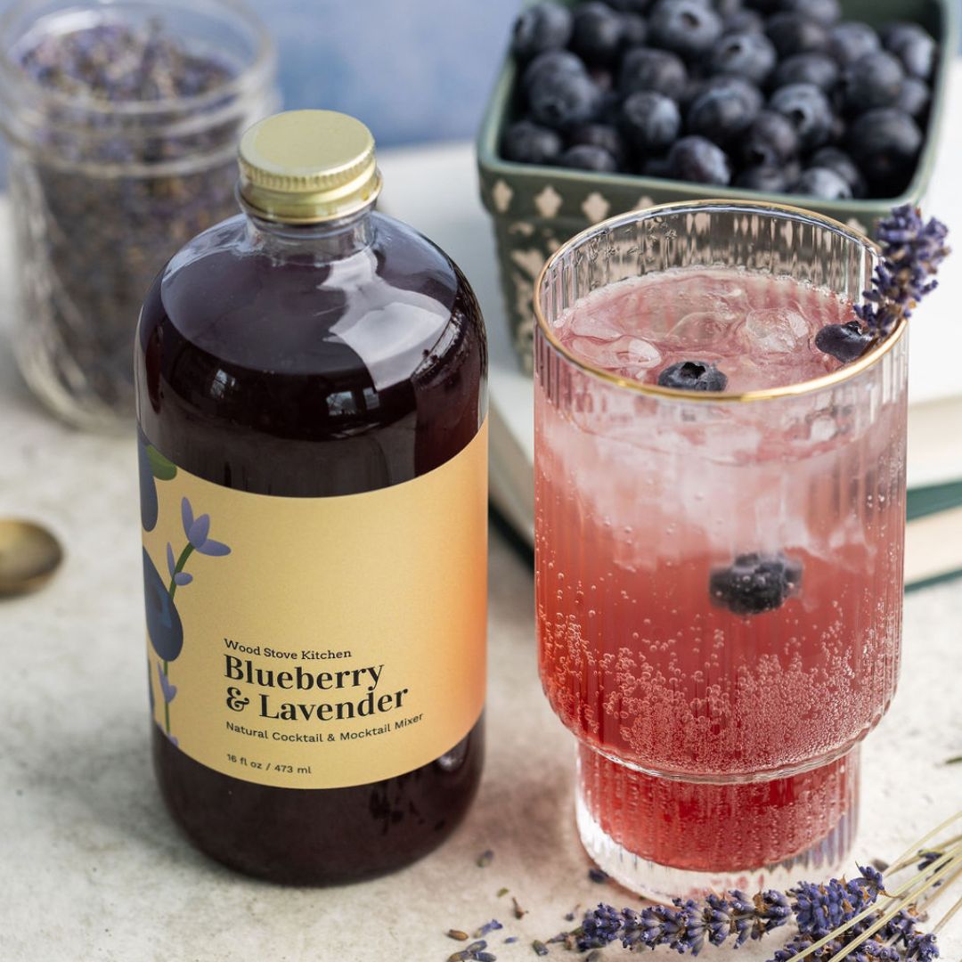 Blueberry & Lavender | Cocktail & Mocktail Mixer
