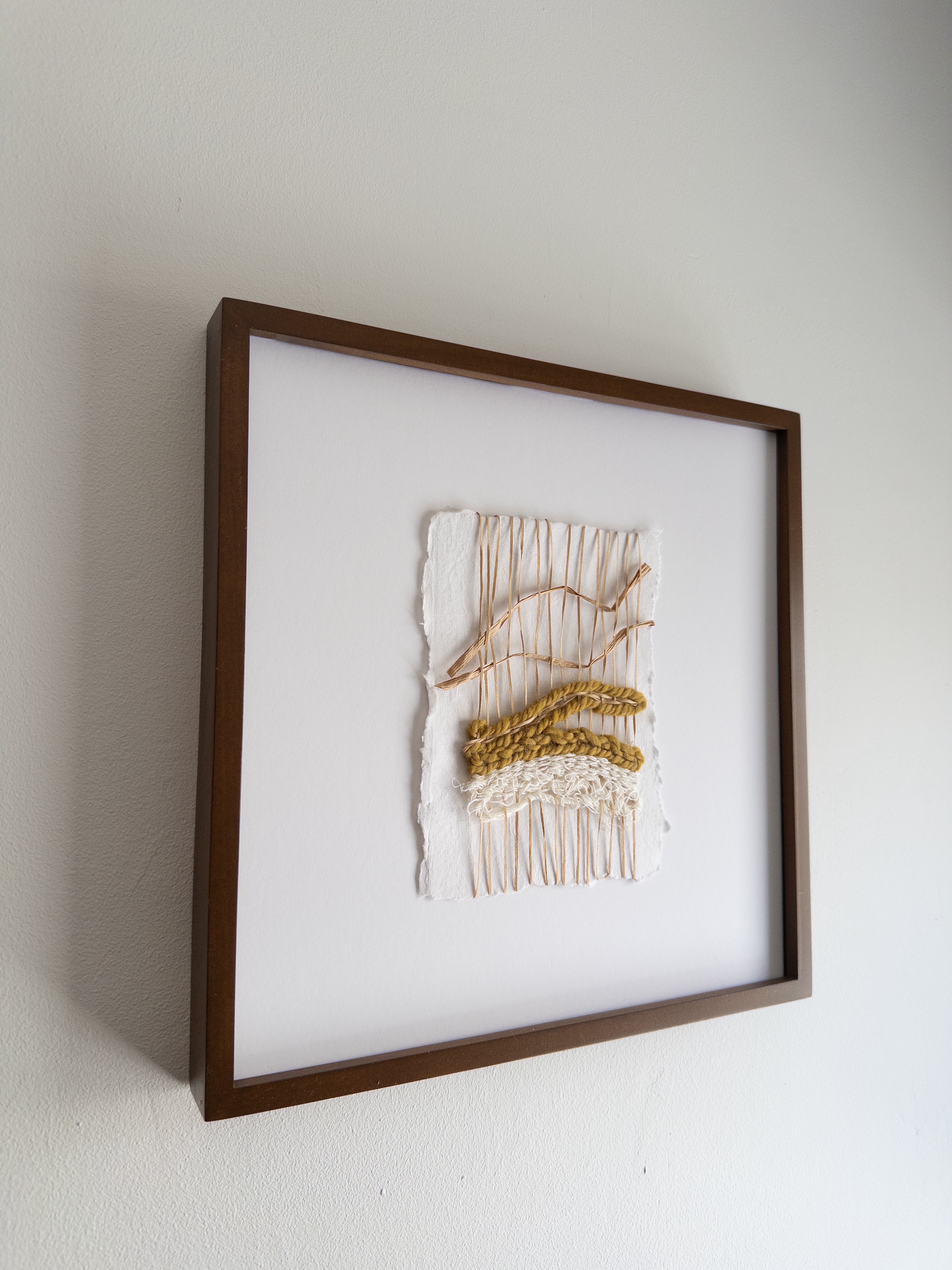 Framed Fiber Art | Places of Me