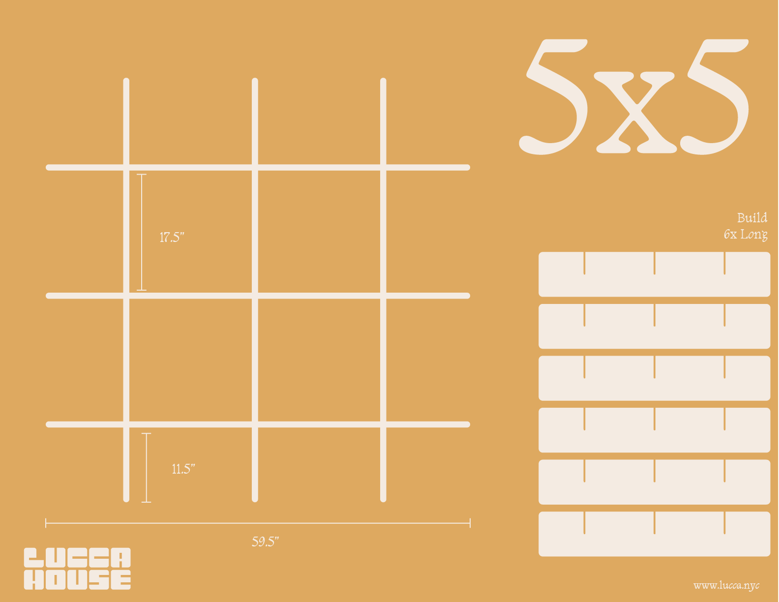 5x5 Shelf