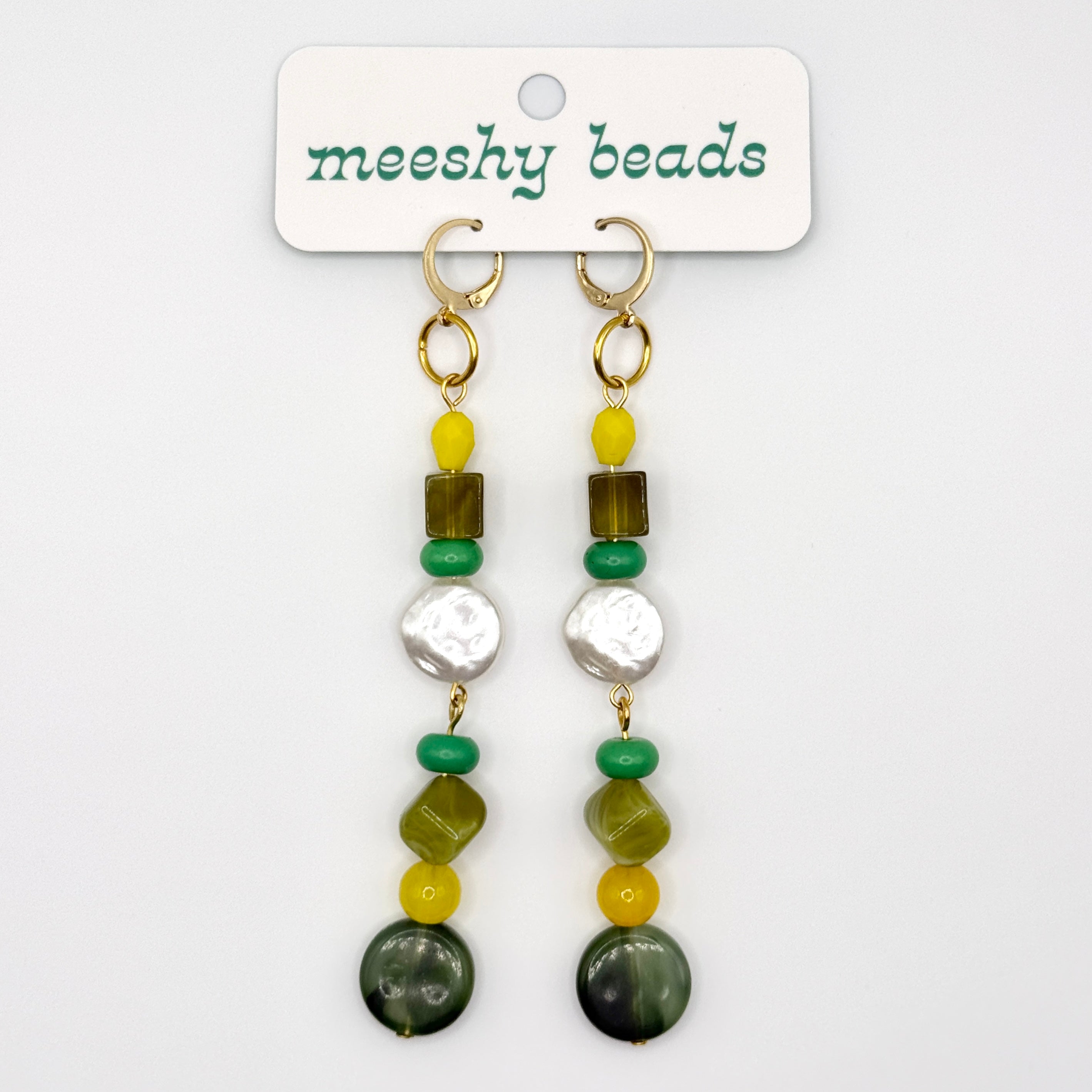 Beaded Dangle Earrings