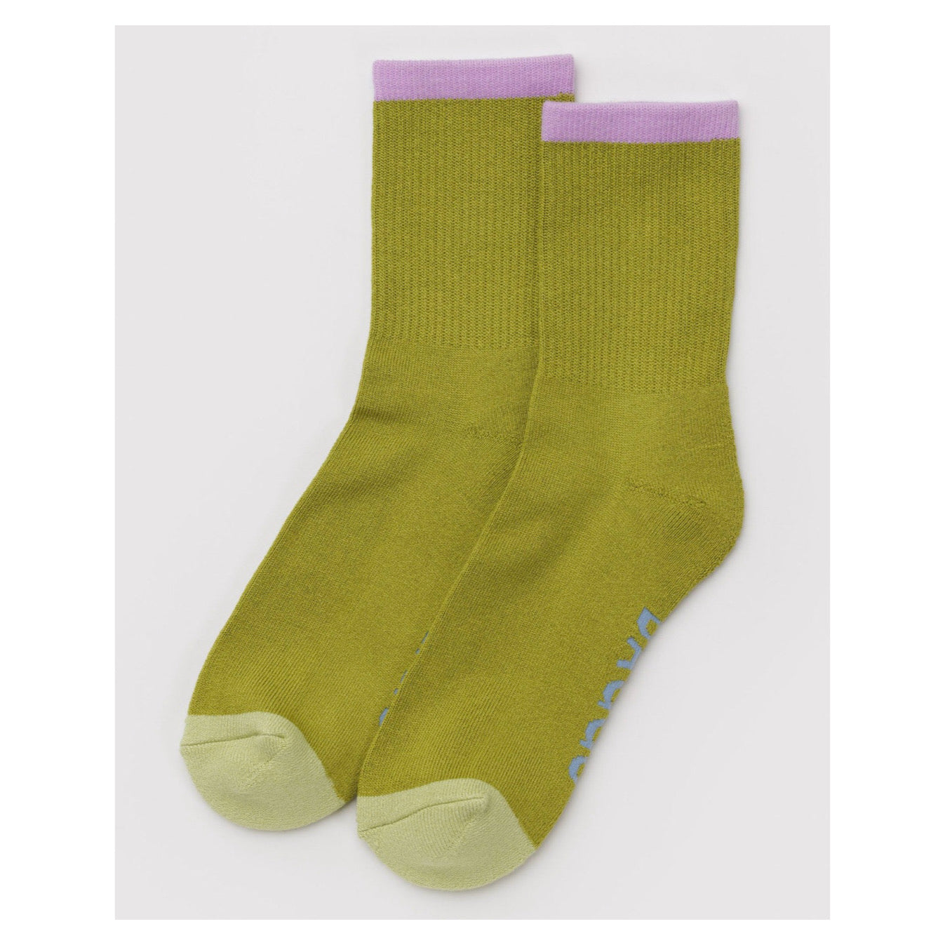 Ribbed Sock | Olive Mix