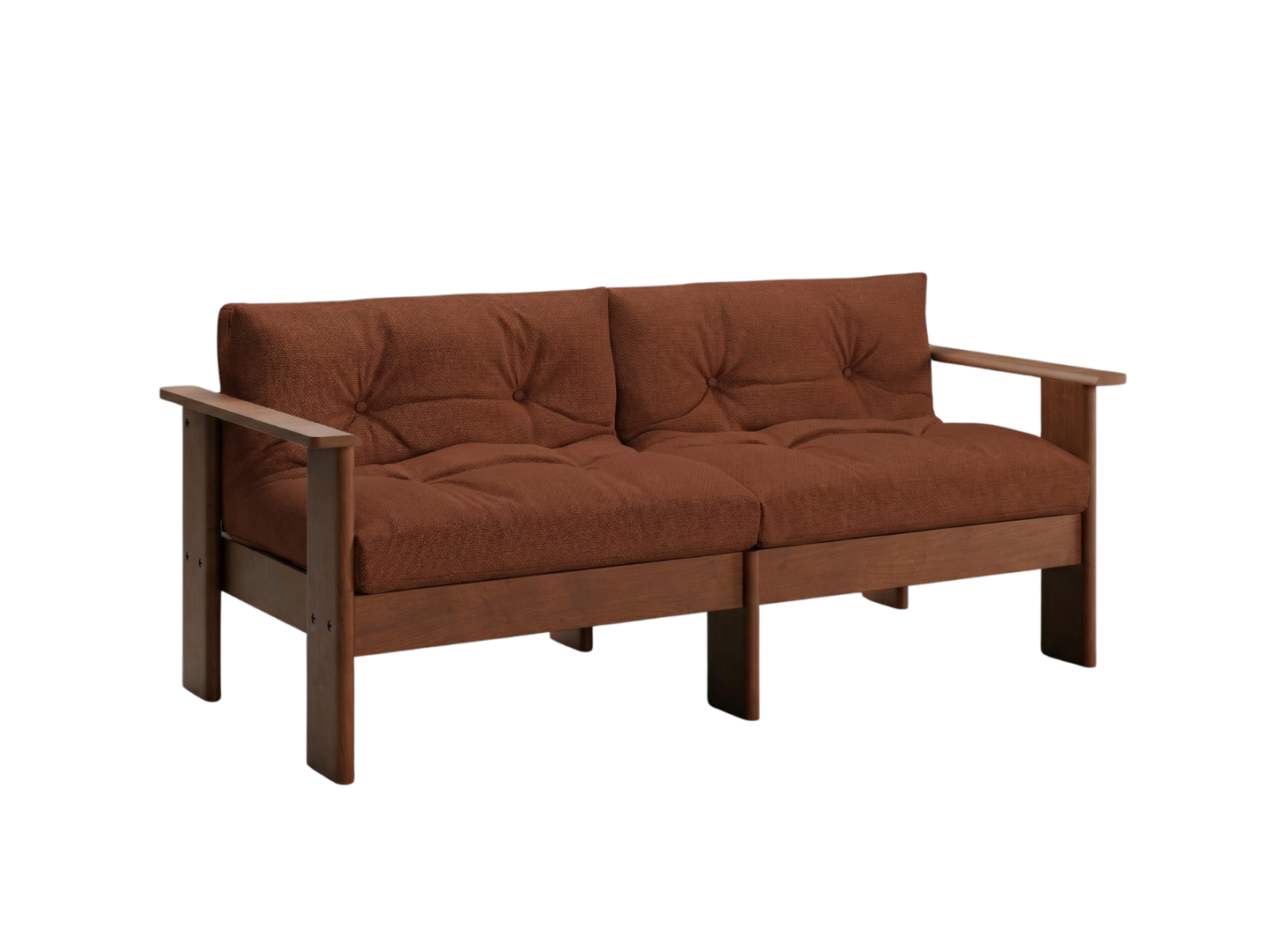 The Bacana Loveseat | Hemp
