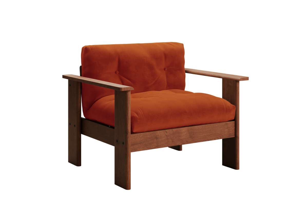 The Bacana Armchair | Recycled Velvet