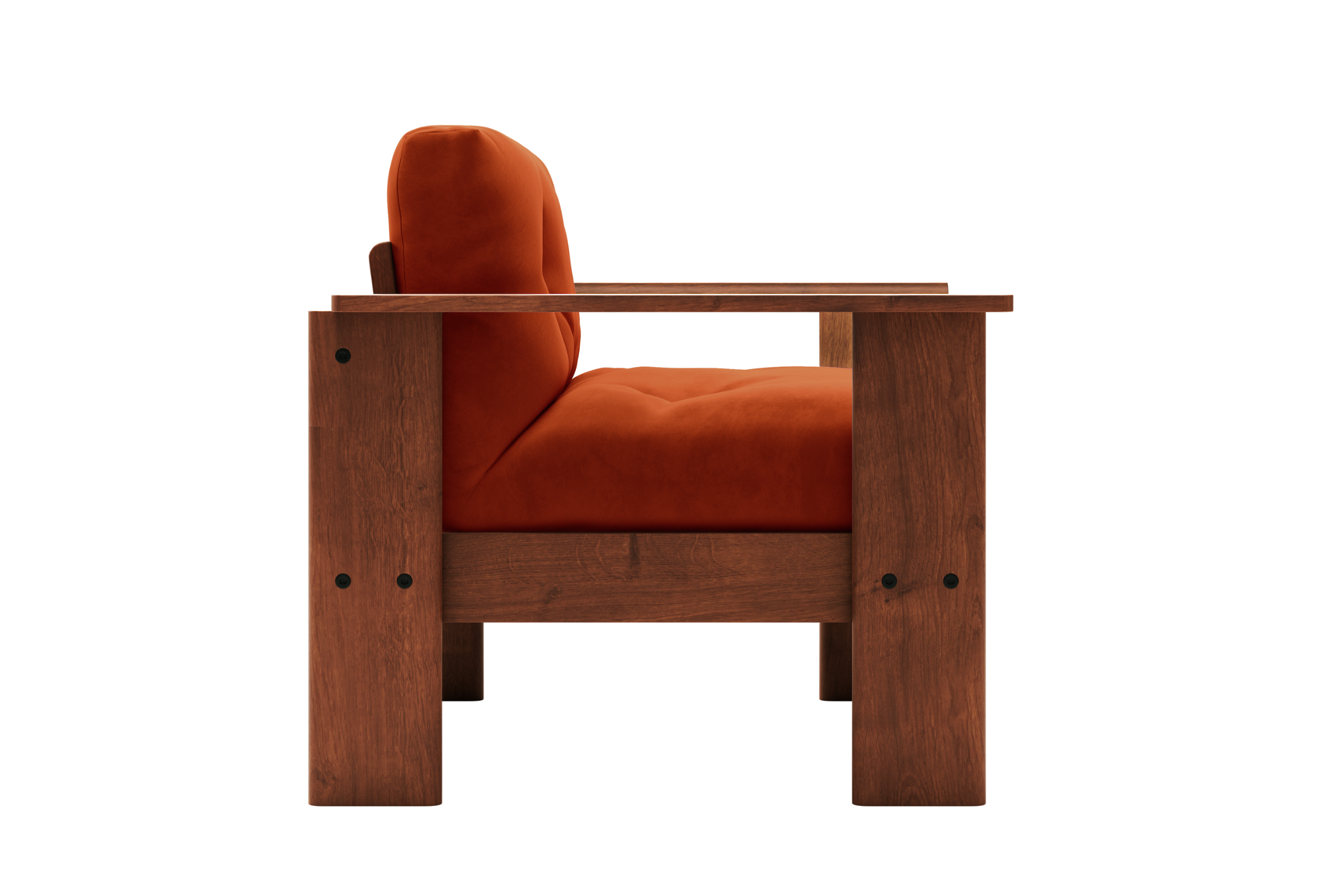 The Bacana Armchair | Recycled Velvet