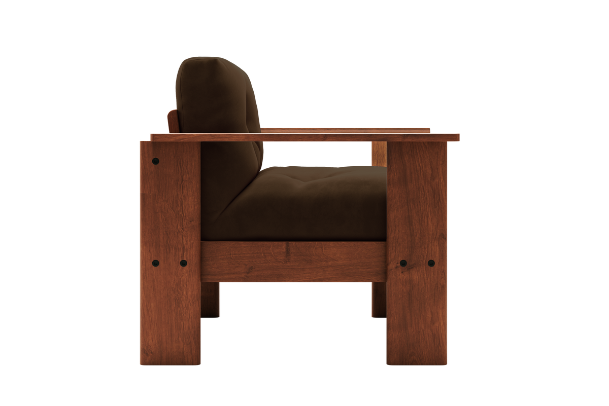 The Bacana Armchair | Recycled Velvet