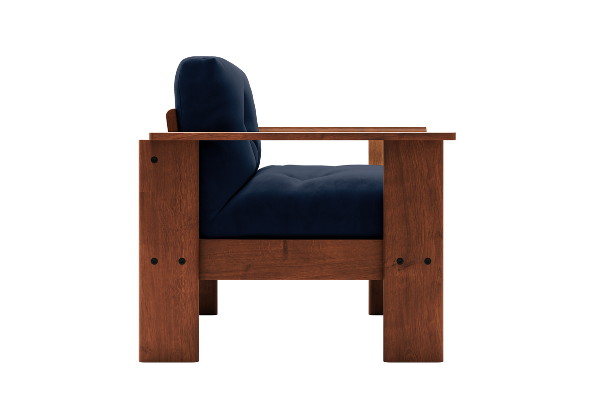 The Bacana Armchair | Recycled Velvet