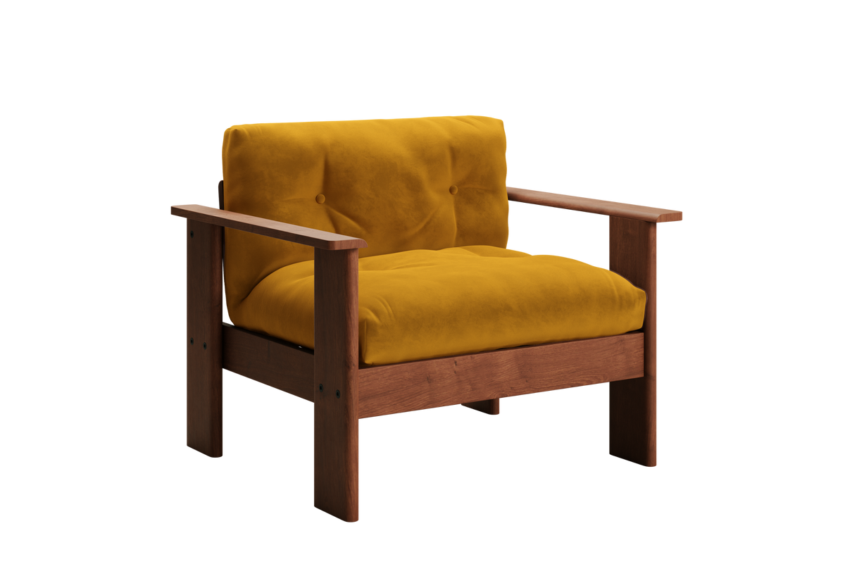 The Bacana Armchair | Recycled Velvet