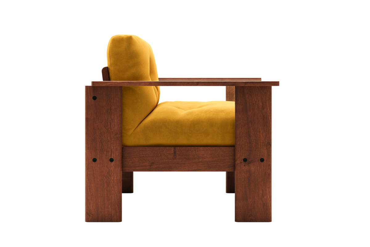 The Bacana Armchair | Recycled Velvet
