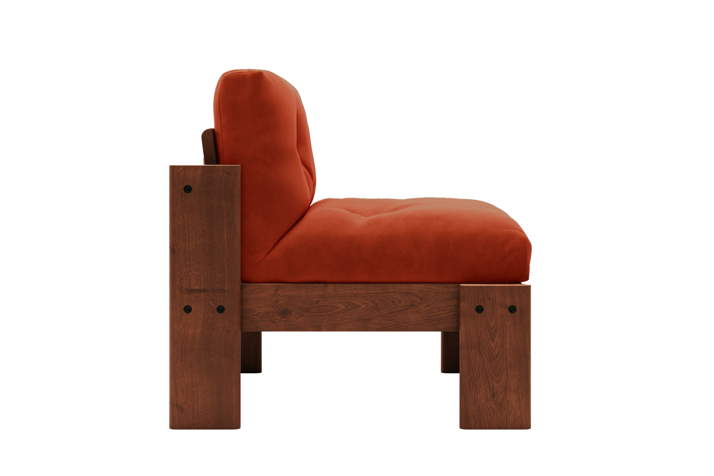 The Bacana Lounge Chair | Recycled Velvet