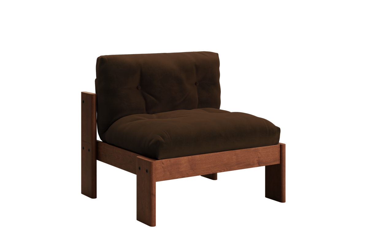 The Bacana Lounge Chair | Recycled Velvet