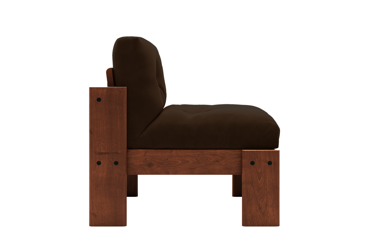 The Bacana Lounge Chair | Recycled Velvet