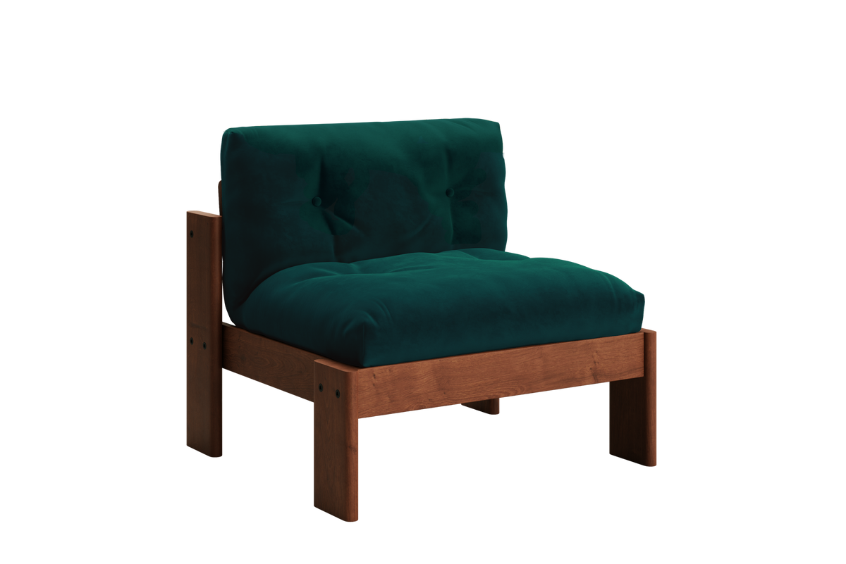 The Bacana Lounge Chair | Recycled Velvet